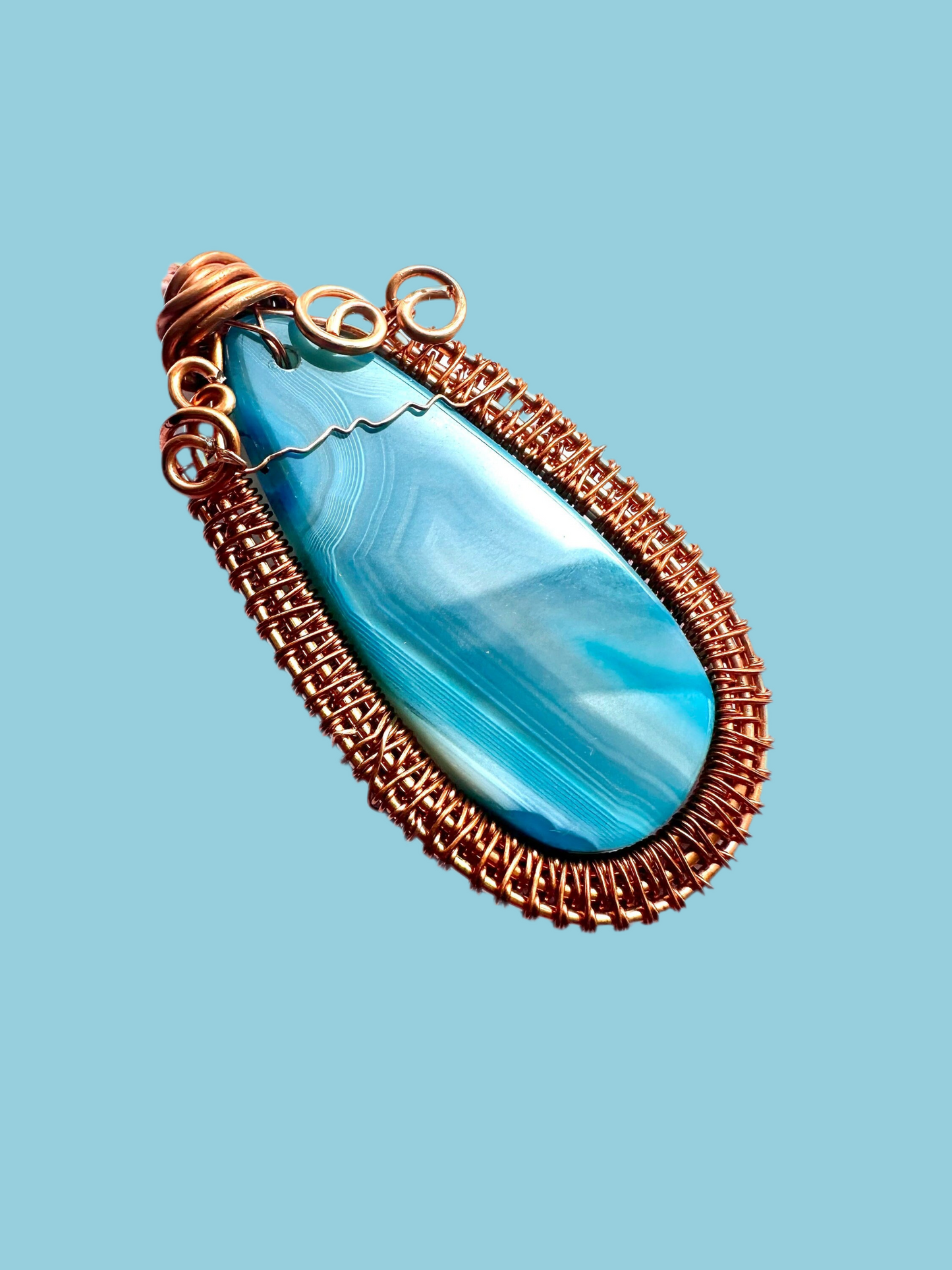 Moss Agate • Clear your Mind Amulet