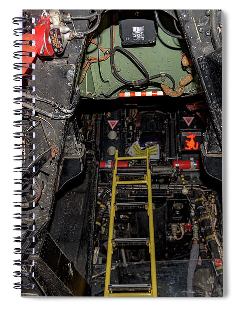 Aviation Cockpit Control Center 2 - Spiral Notebook