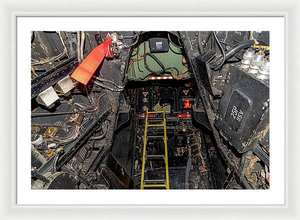 Aviation Cockpit Control Center 2 - Framed Print