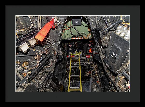 Aviation Cockpit Control Center 2 - Framed Print