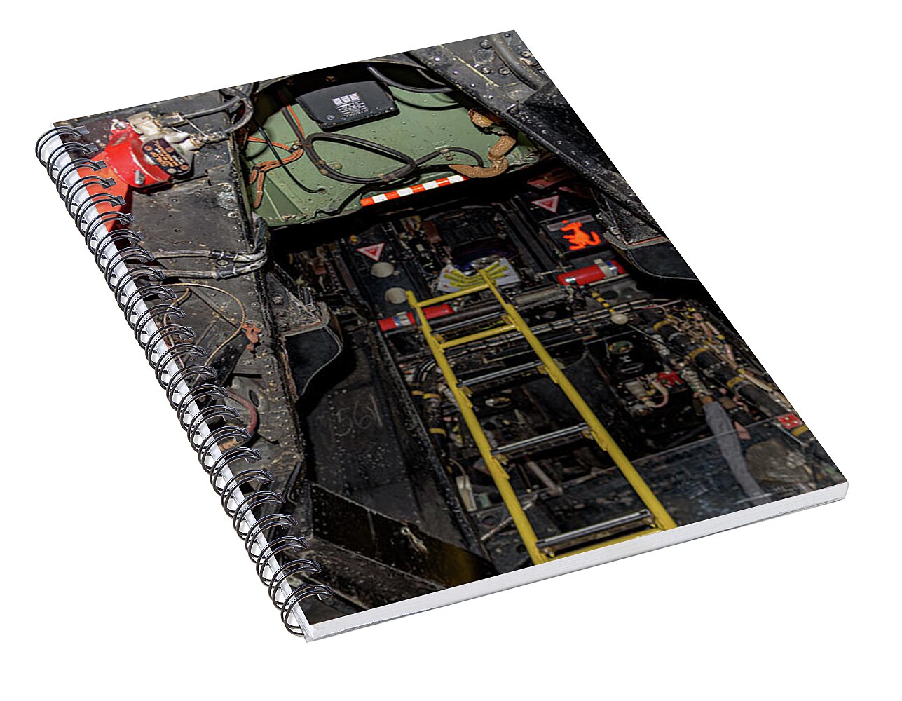 Aviation Cockpit Control Center 2 - Spiral Notebook