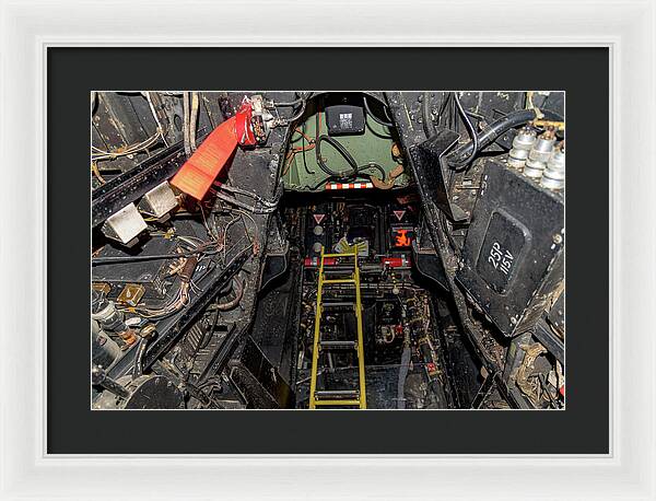 Aviation Cockpit Control Center 2 - Framed Print
