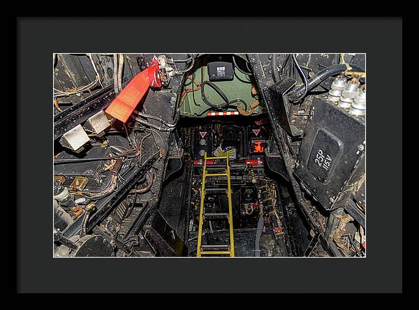 Aviation Cockpit Control Center 2 - Framed Print