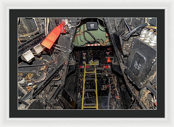 Aviation Cockpit Control Center 2 - Framed Print