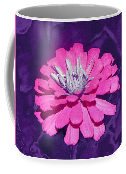 Purple and Hot Pink Colorful Art Landscape 1 - Mug