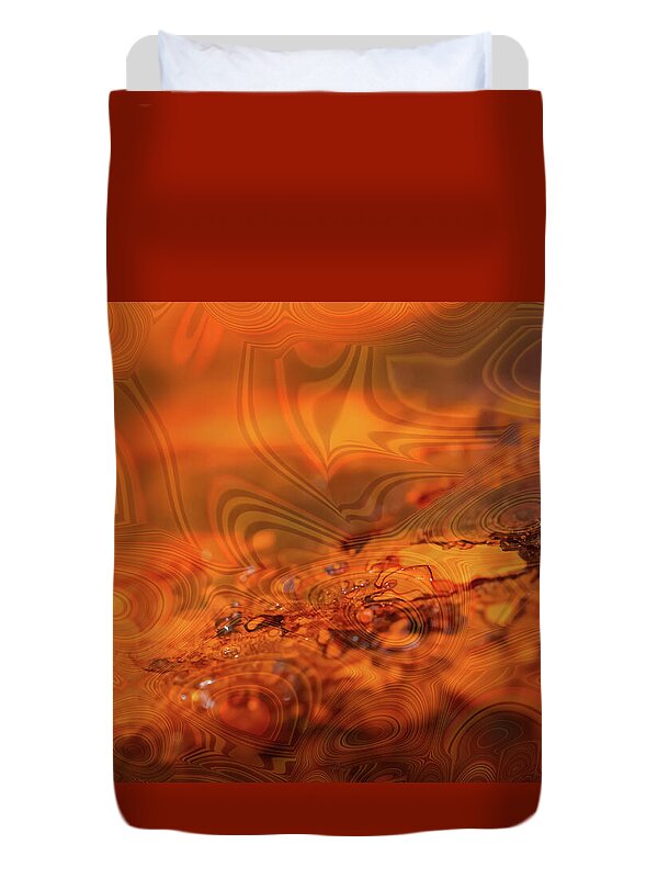 Rustic Nature Abstract 2 - Duvet Cover