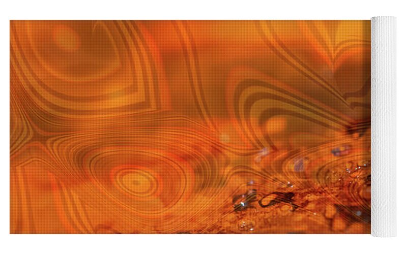 Rustic Nature Abstract 1 - Yoga Mat