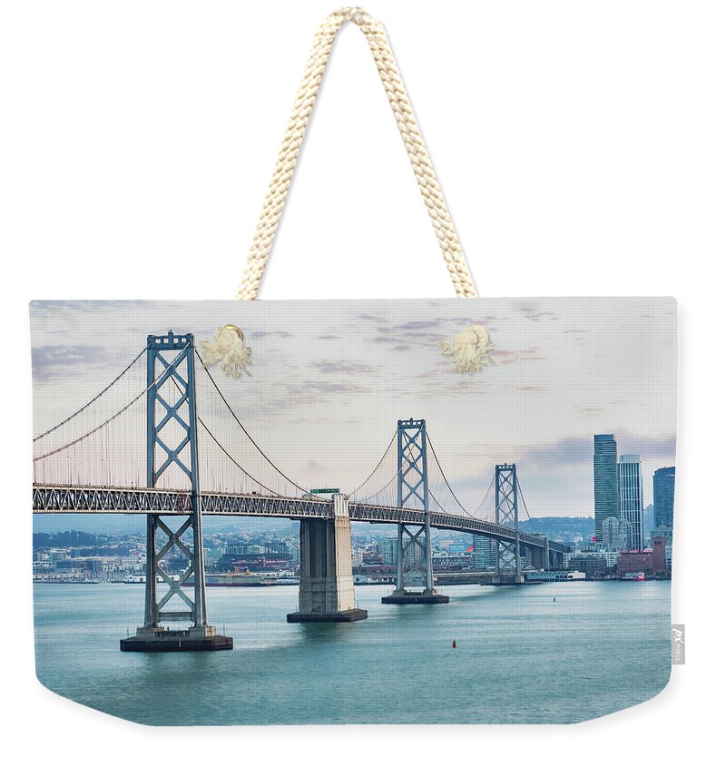 San Francisco Oakland Bay Bridge 1 - Weekender Tote Bag