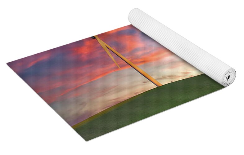 Sunset sky Turnibe Landscape 1 - Yoga Mat
