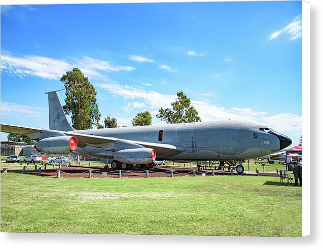 U.S. Air Force Aircraft at Castle Air Force Base 1 - Canvas Print