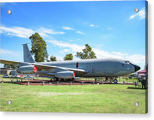 U.S. Air Force Aircraft at Castle Air Force Base 1 - Acrylic Print