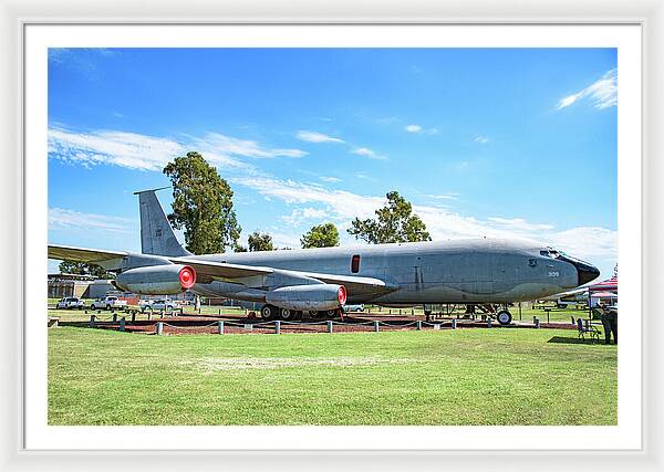 U.S. Air Force Aircraft at Castle Air Force Base 1 - Framed Print