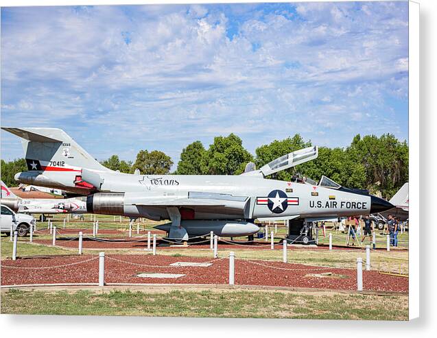 U.S. Air Force Aircraft at Castle Air Force Base 2 - Canvas Print