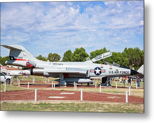 U.S. Air Force Aircraft at Castle Air Force Base 2 - Metal Print