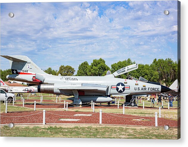 U.S. Air Force Aircraft at Castle Air Force Base 2 - Acrylic Print