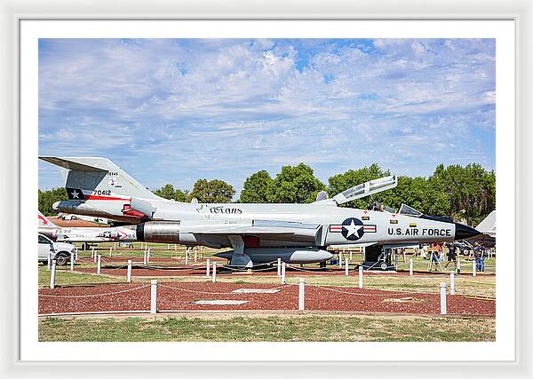 U.S. Air Force Aircraft at Castle Air Force Base 2 - Framed Print