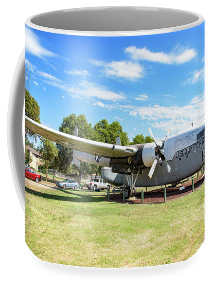 Castle Air Force Base Plane Displayed 6 - Mug
