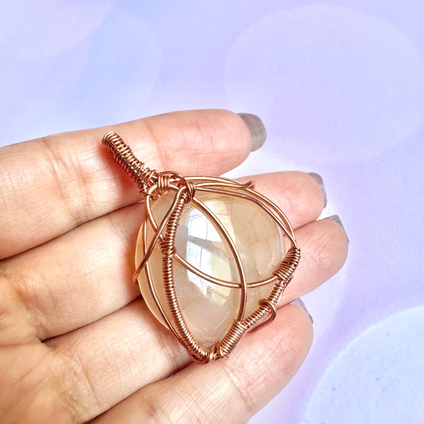 Soothing and Calming Energies Agate Pendant