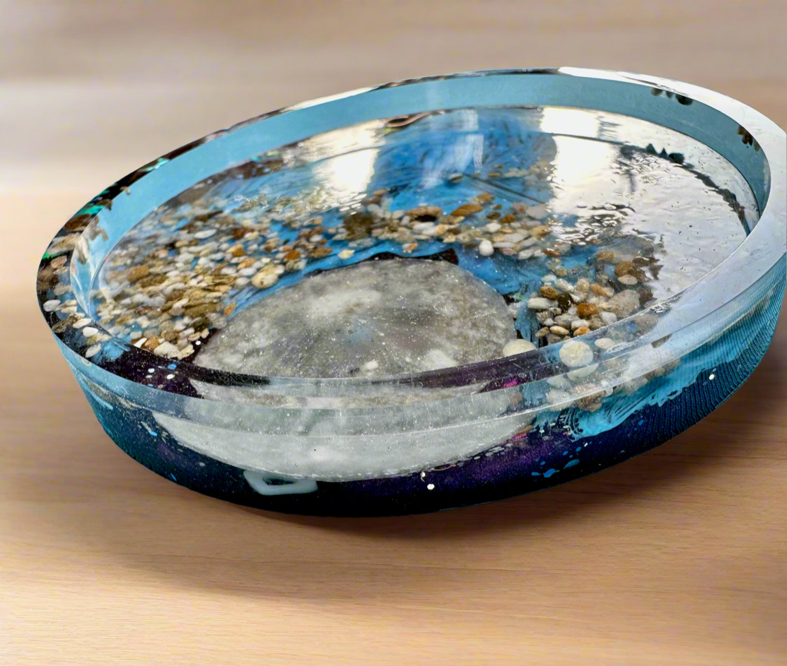 Beach and Sand Shungite Coaster
