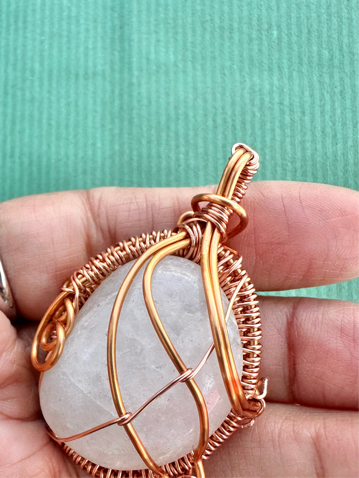 Super Energy Amplifier - Quartz Wrapped in Copper