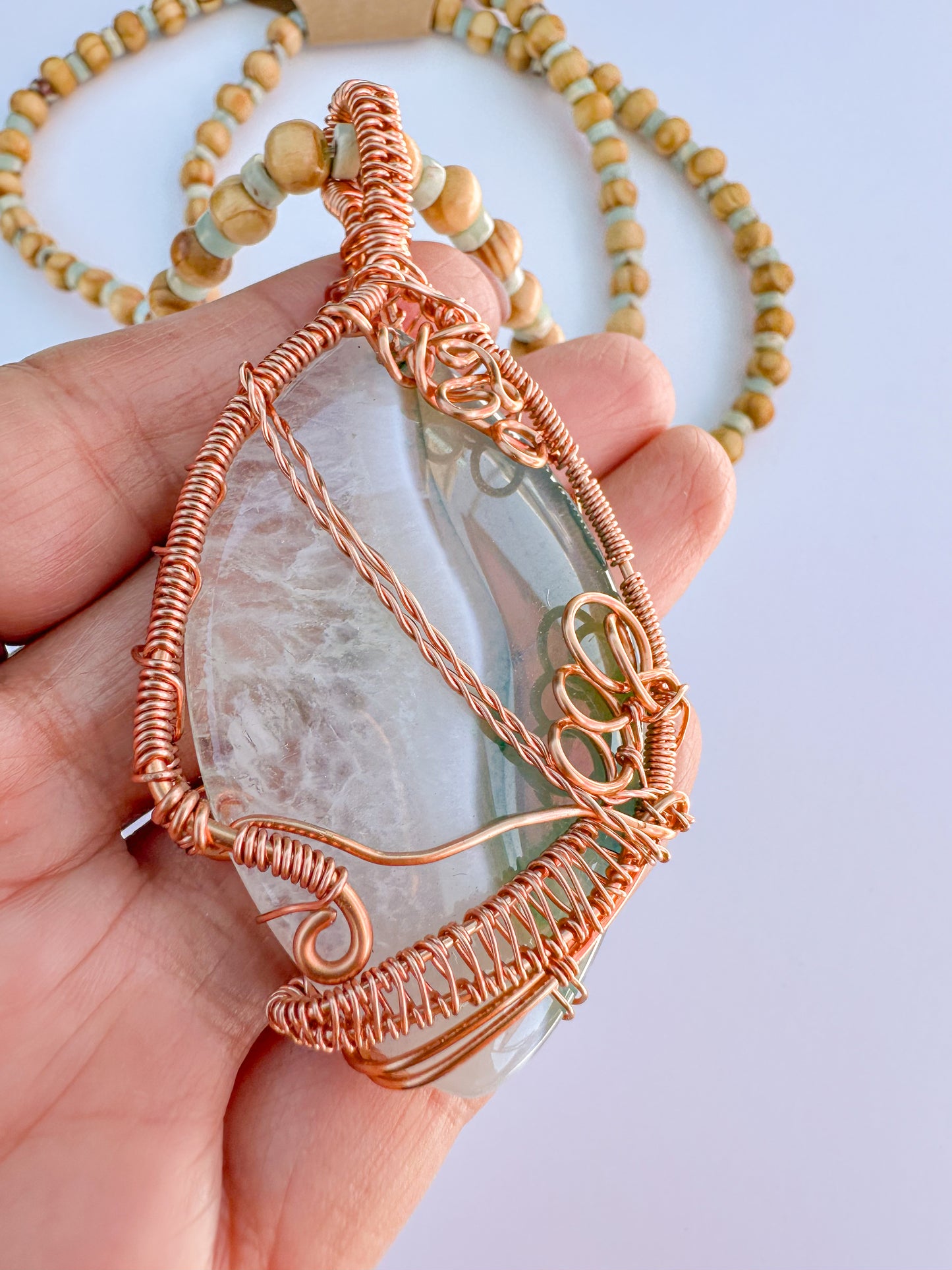 Clear your Mind Amulet - Agate Pendant