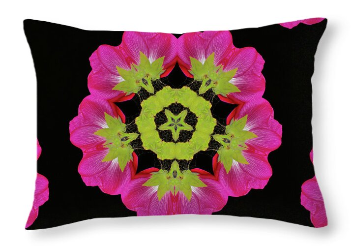 Artistic Flowers Design of Nature - Throw Pillow