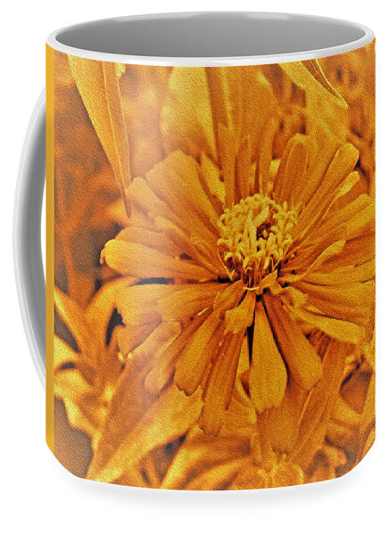 Artistic Image of a Yellow Flower - Mug
