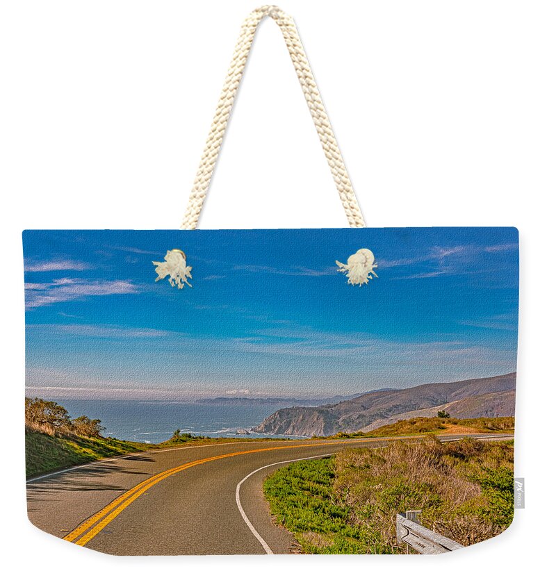 Bay Area Beach Landscape in California - Weekender Tote Bag