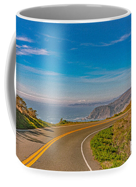 Bay Area Beach Landscape in California - Mug