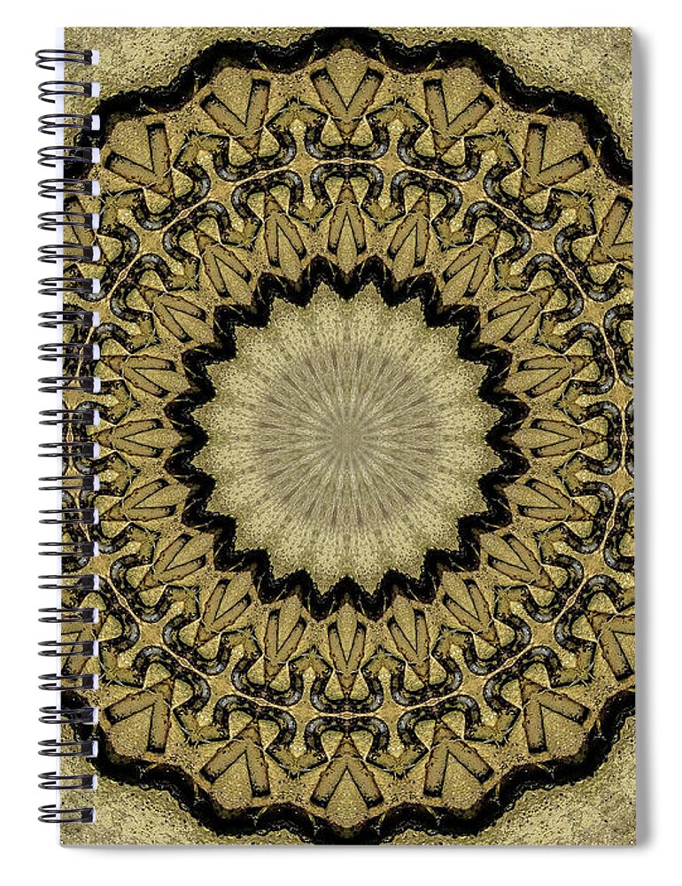 Calming Effects Mandala - Spiral Notebook