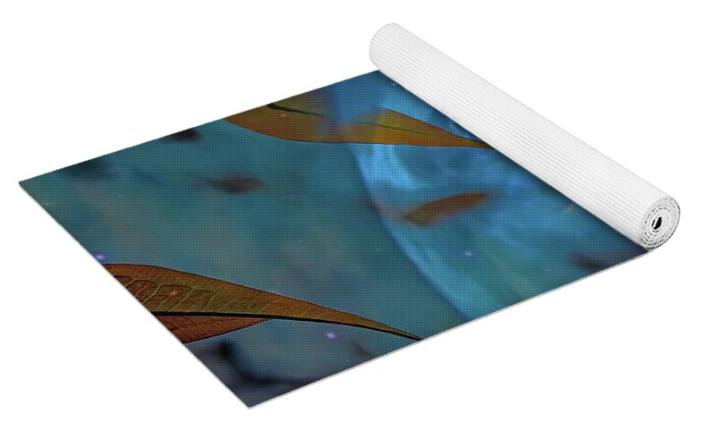 Creative Nature and Planetary Background - Yoga Mat