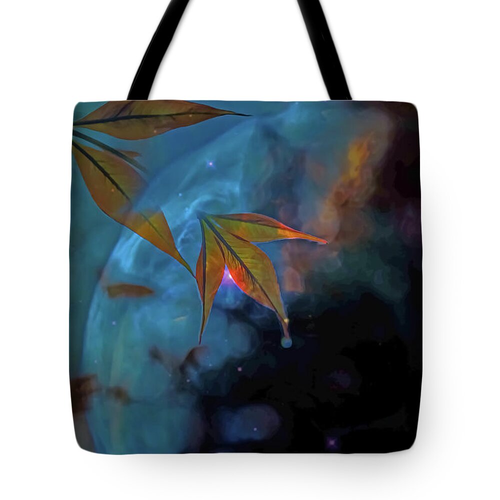 Creative Nature and Planetary Background - Tote Bag