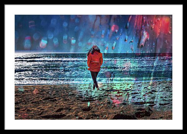 Dance in the Rain - Framed Print