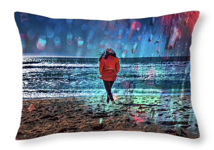 Dance in the Rain - Throw Pillow