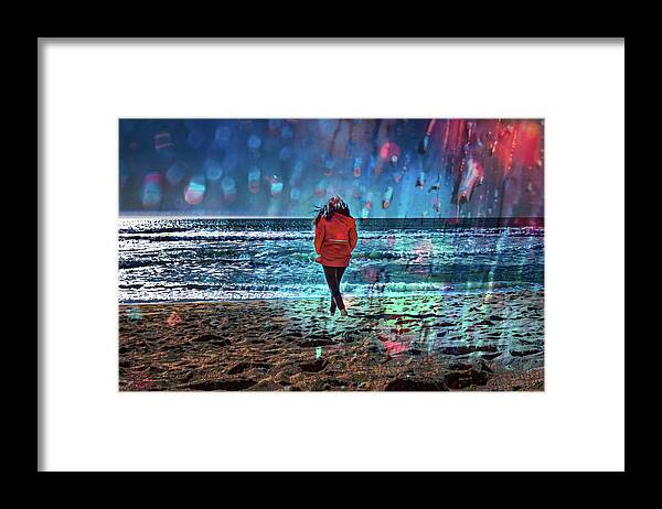 Dance in the Rain - Framed Print