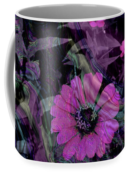 Dark Pinks Flowers and Patterns - Mug