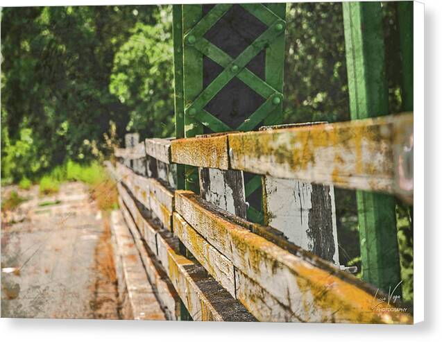 Fancy Artistic Old Bridge - Canvas Print