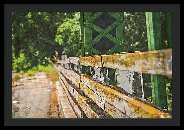 Fancy Artistic Old Bridge - Framed Print