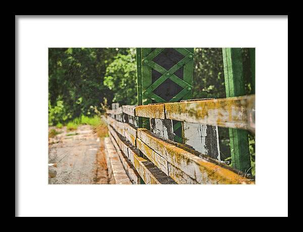 Fancy Artistic Old Bridge - Framed Print
