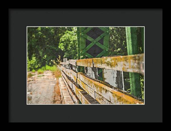Fancy Artistic Old Bridge - Framed Print