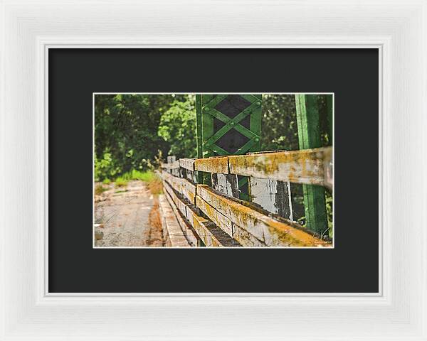 Fancy Artistic Old Bridge - Framed Print