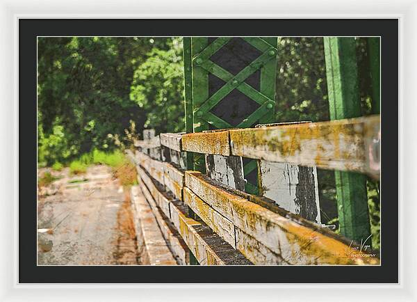 Fancy Artistic Old Bridge - Framed Print