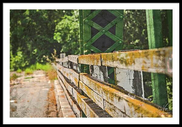 Fancy Artistic Old Bridge - Framed Print