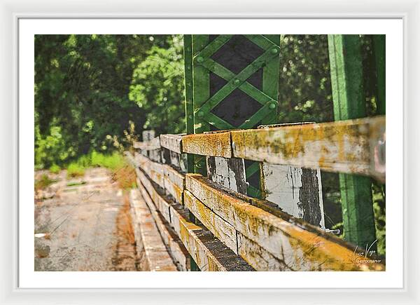 Fancy Artistic Old Bridge - Framed Print