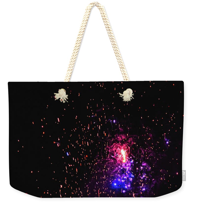 Fireworks Blast of Colors - Weekender Tote Bag