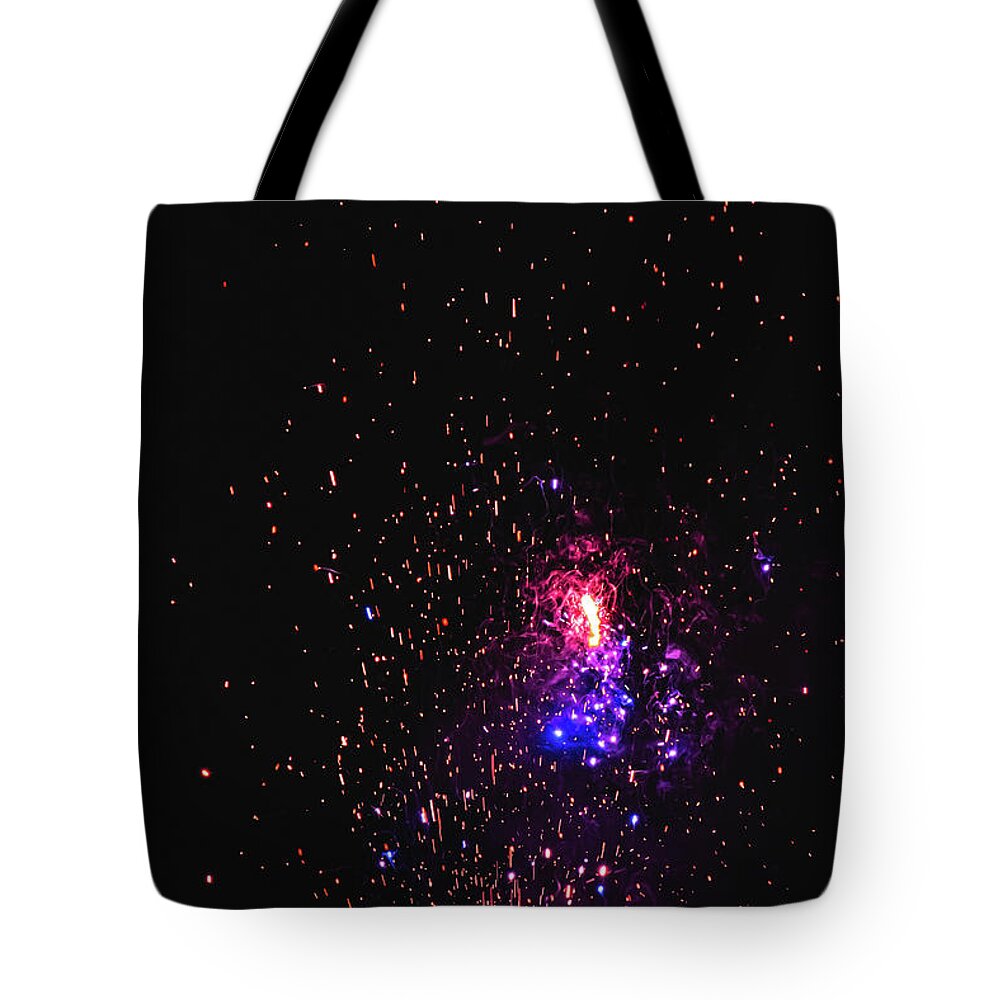 Fireworks Blast of Colors - Tote Bag
