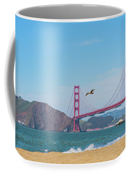 Golden Gate Bridge San Francisco Baker Beach - Mug