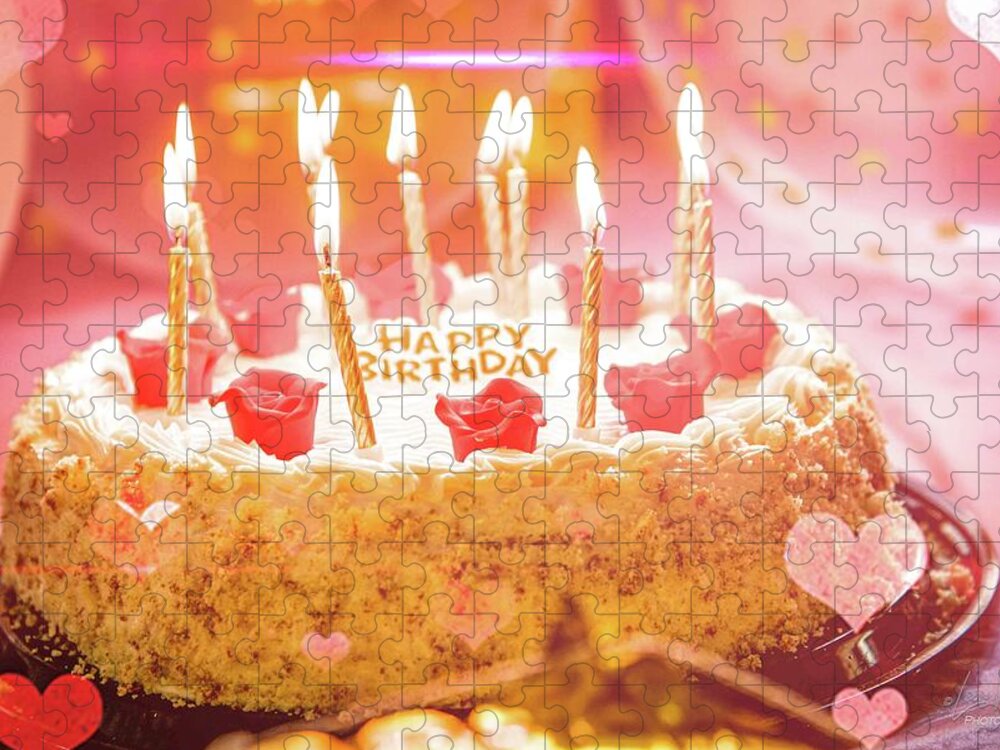 Happy Birthday Cake Layer - Puzzle