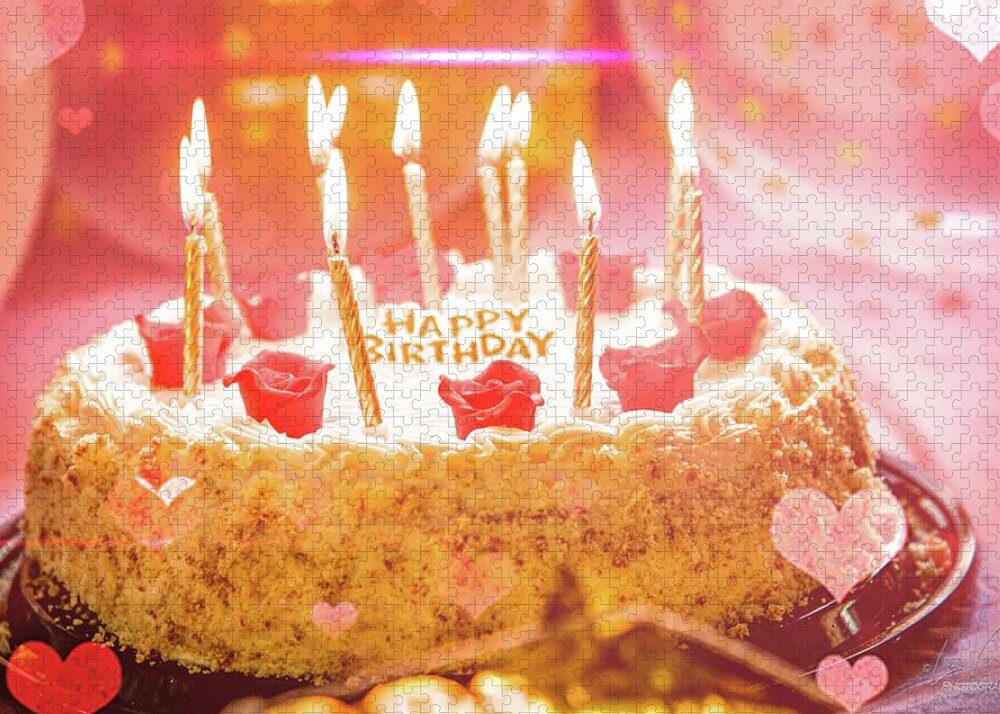 Happy Birthday Cake Layer - Puzzle
