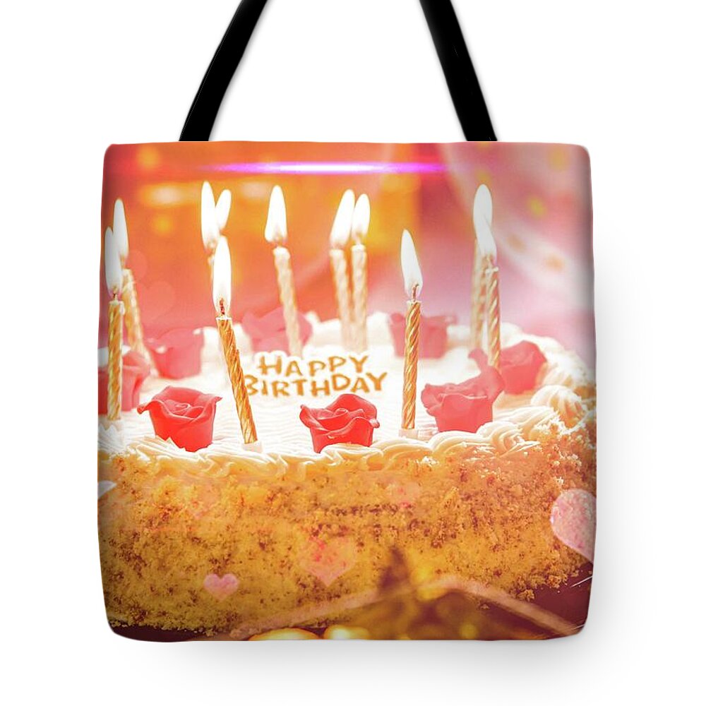 Happy Birthday Cake Layer - Tote Bag